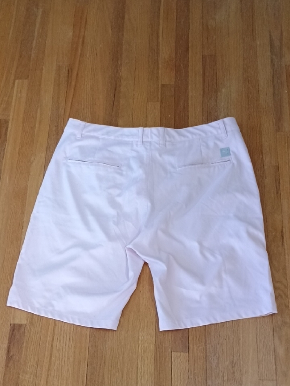 Puma Men's Light Pink Golf Shorts - Picture 4 of 5